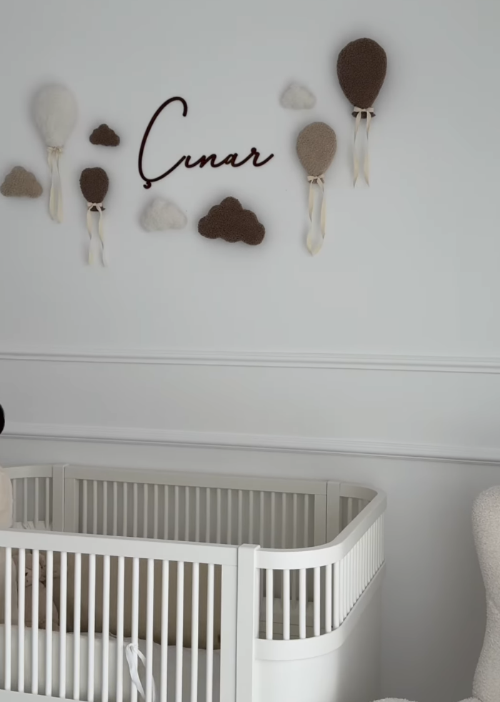 WANDDEKO BALLONS mit Wolken