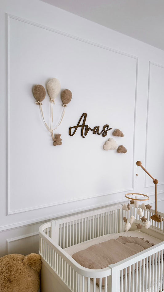 WALL DECORATION BALLOONS with Teddy
