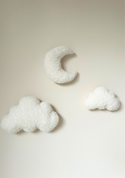 WALL DECORATION MOON with clouds