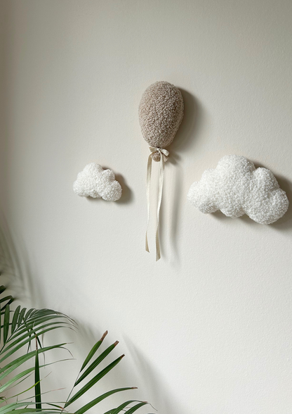 WALL DECORATION BALLOON with clouds