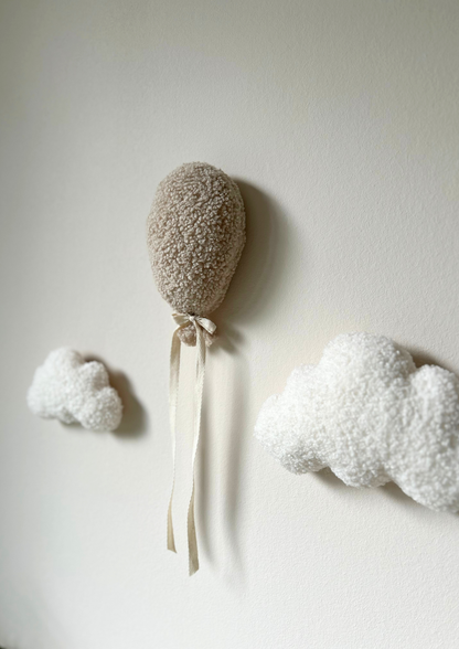 WALL DECORATION BALLOON with clouds