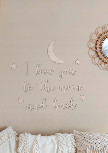 Love you to the moon and back