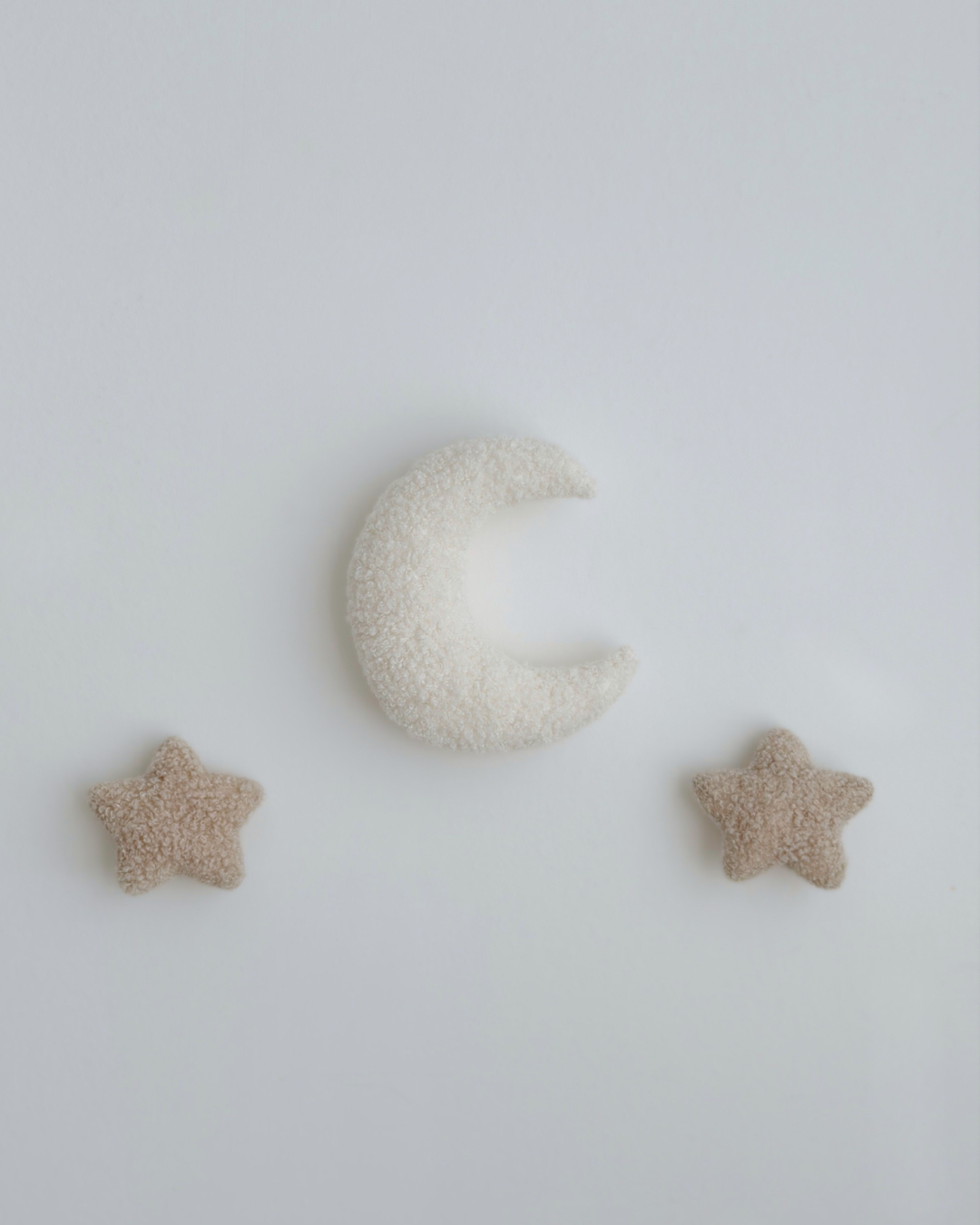 WANDDEKO Mond mit Sternen Set