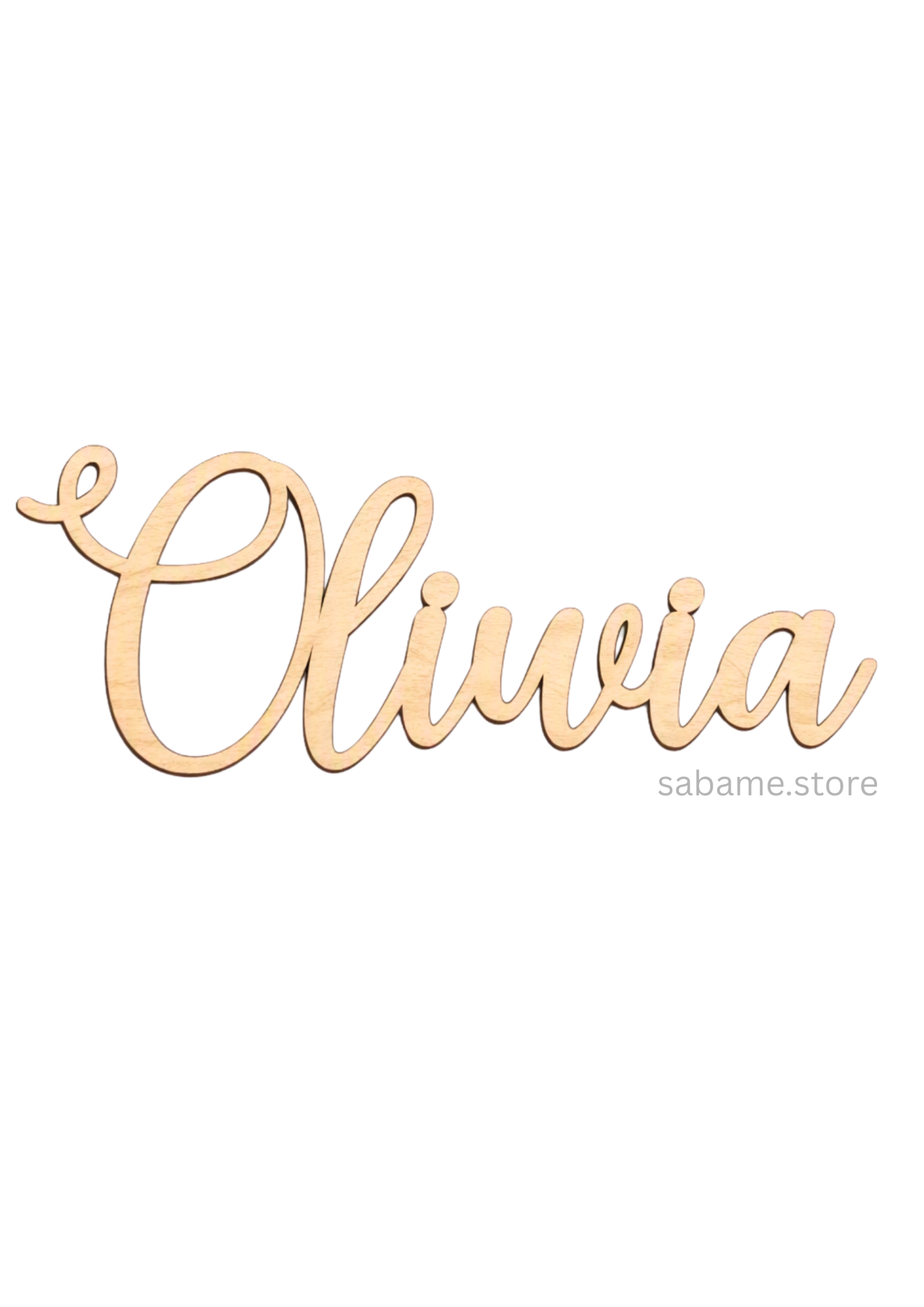 wooden lettering