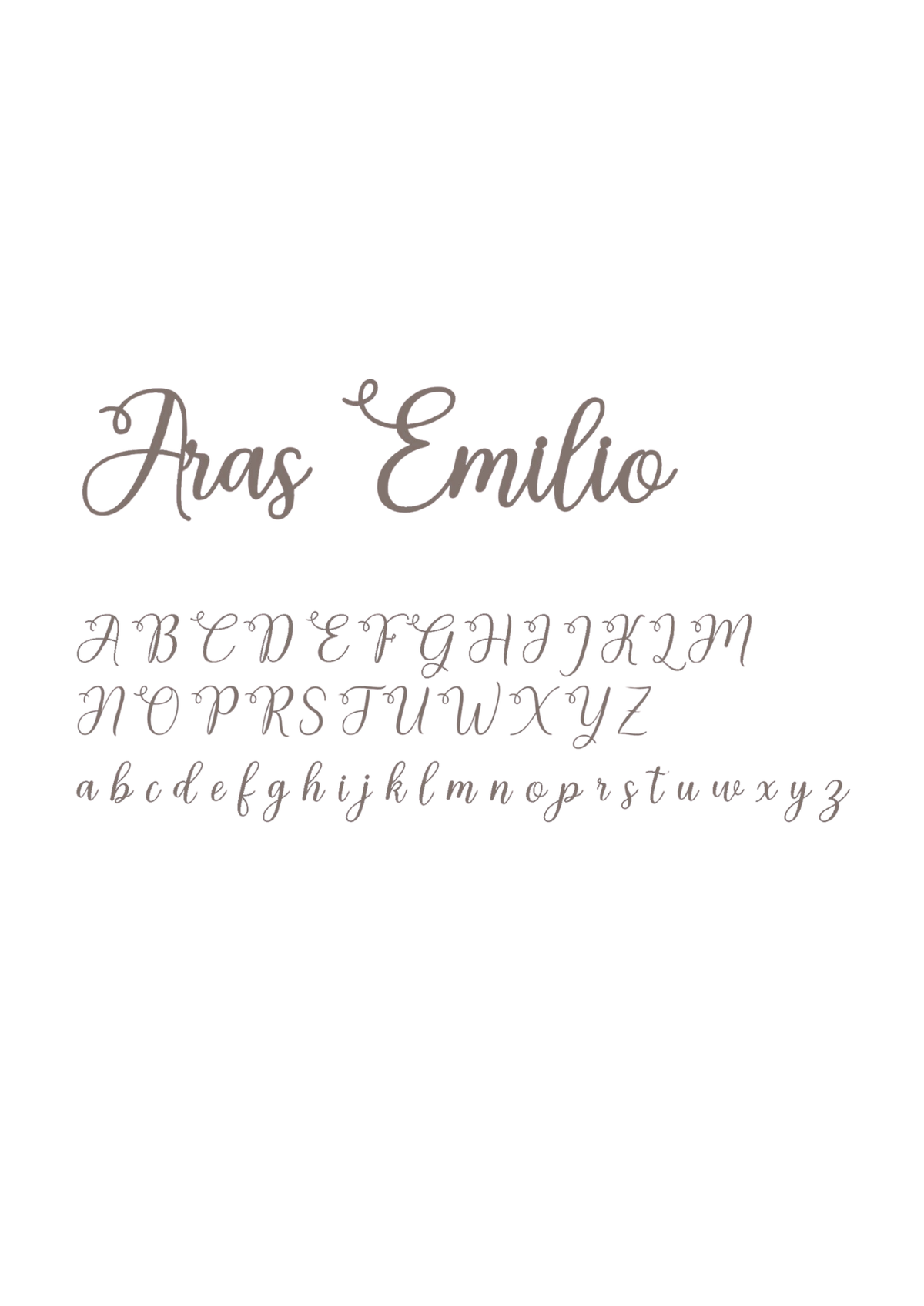 wooden lettering
