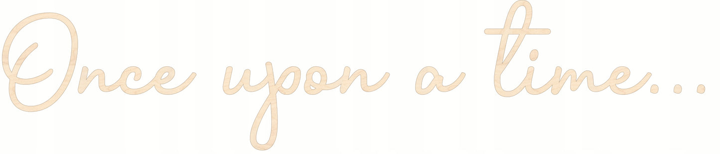 wooden lettering
