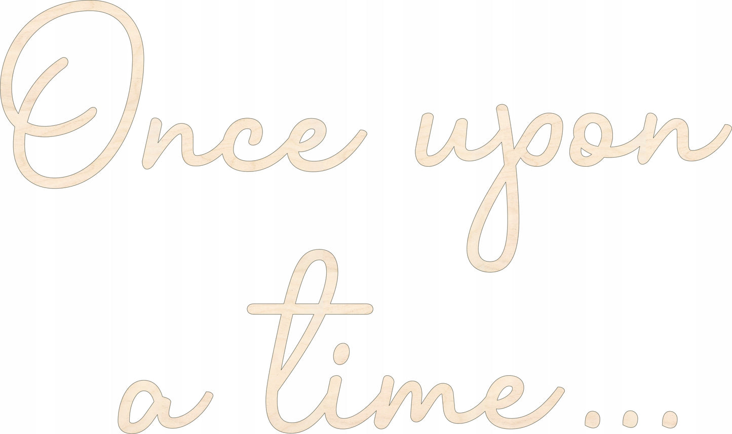 wooden lettering