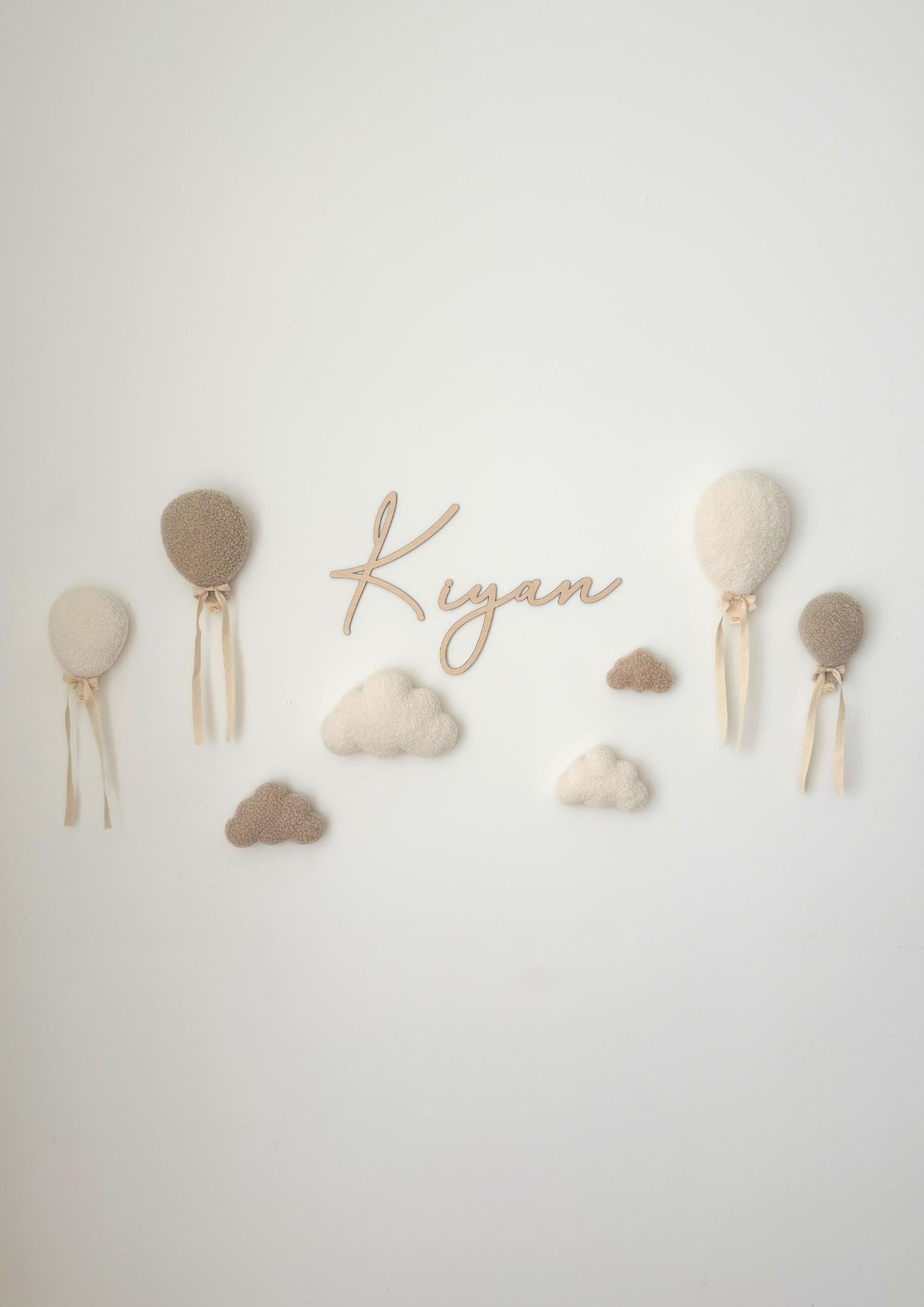 WANDDEKO BALLONS mit Wolken Cozy
